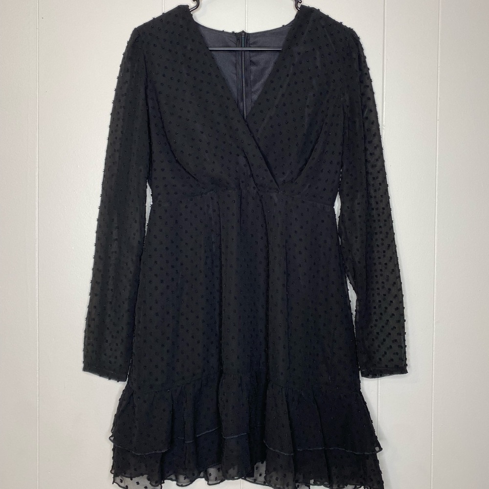 Front Ruffle Hem Dress - Picture 3 of 9